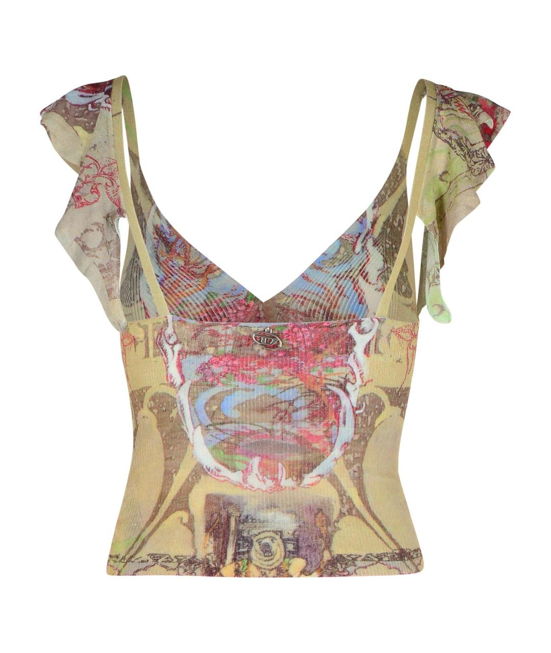 DIESEL Мульти хлопковая майка, фото 3