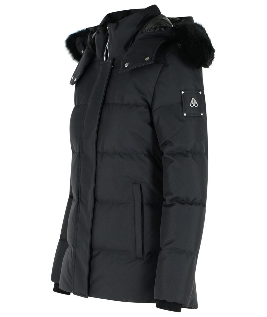 MOOSE KNUCKLES Черный пуховик, фото 2