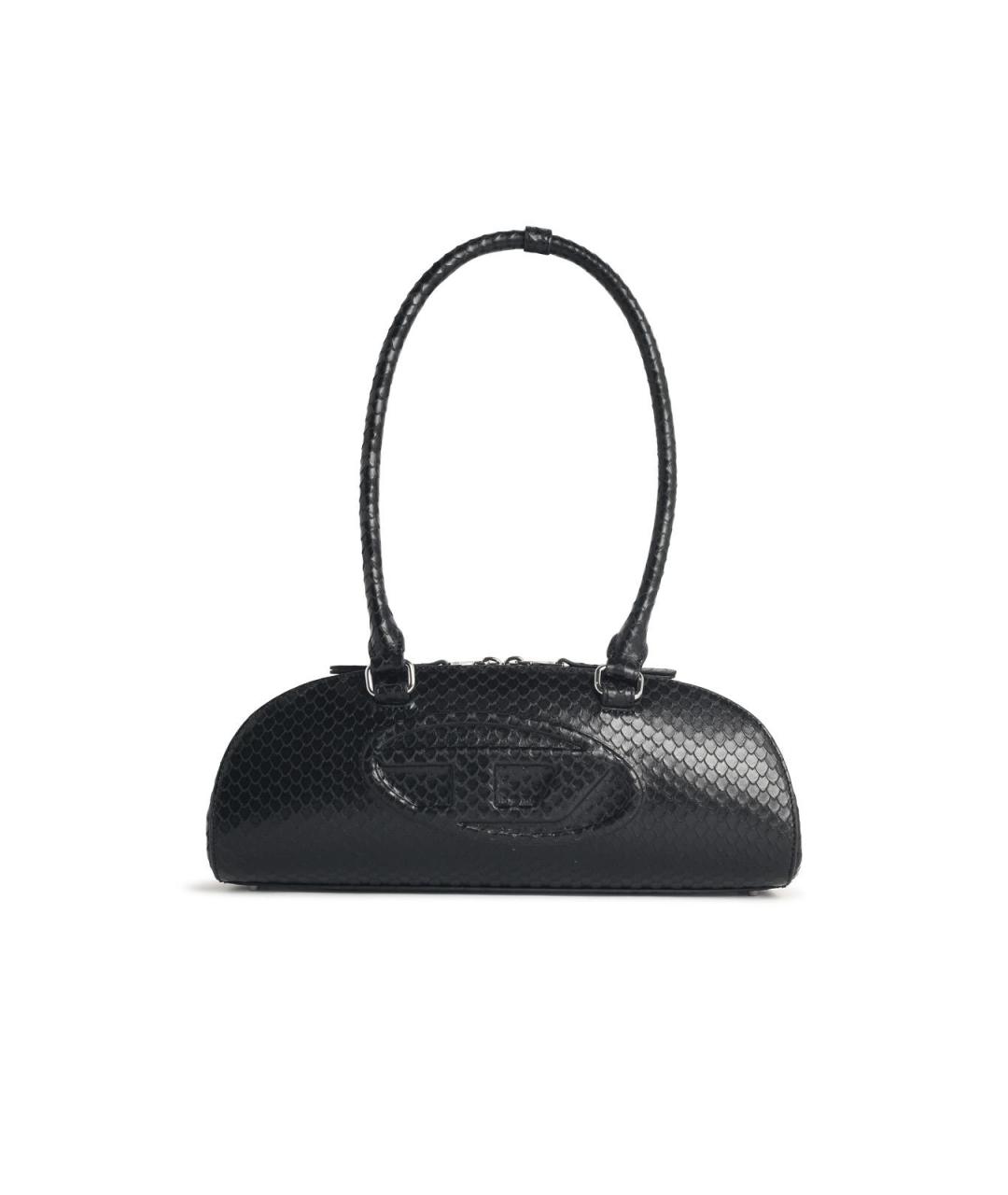 DIESEL Черная сумка тоут из искусственной кожи, фото 1