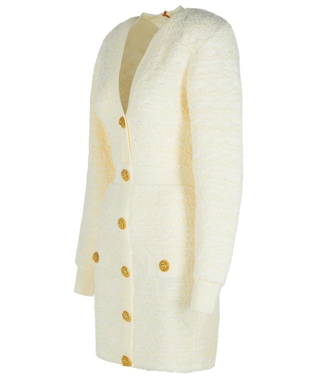 BALMAIN Белое повседневное платье, фото 2