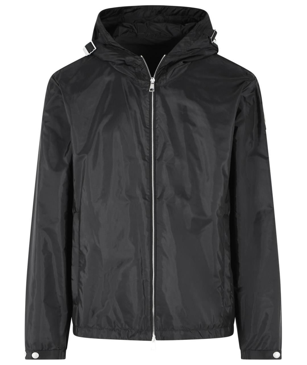 MONCLER Черная полиамидовая куртка, фото 1