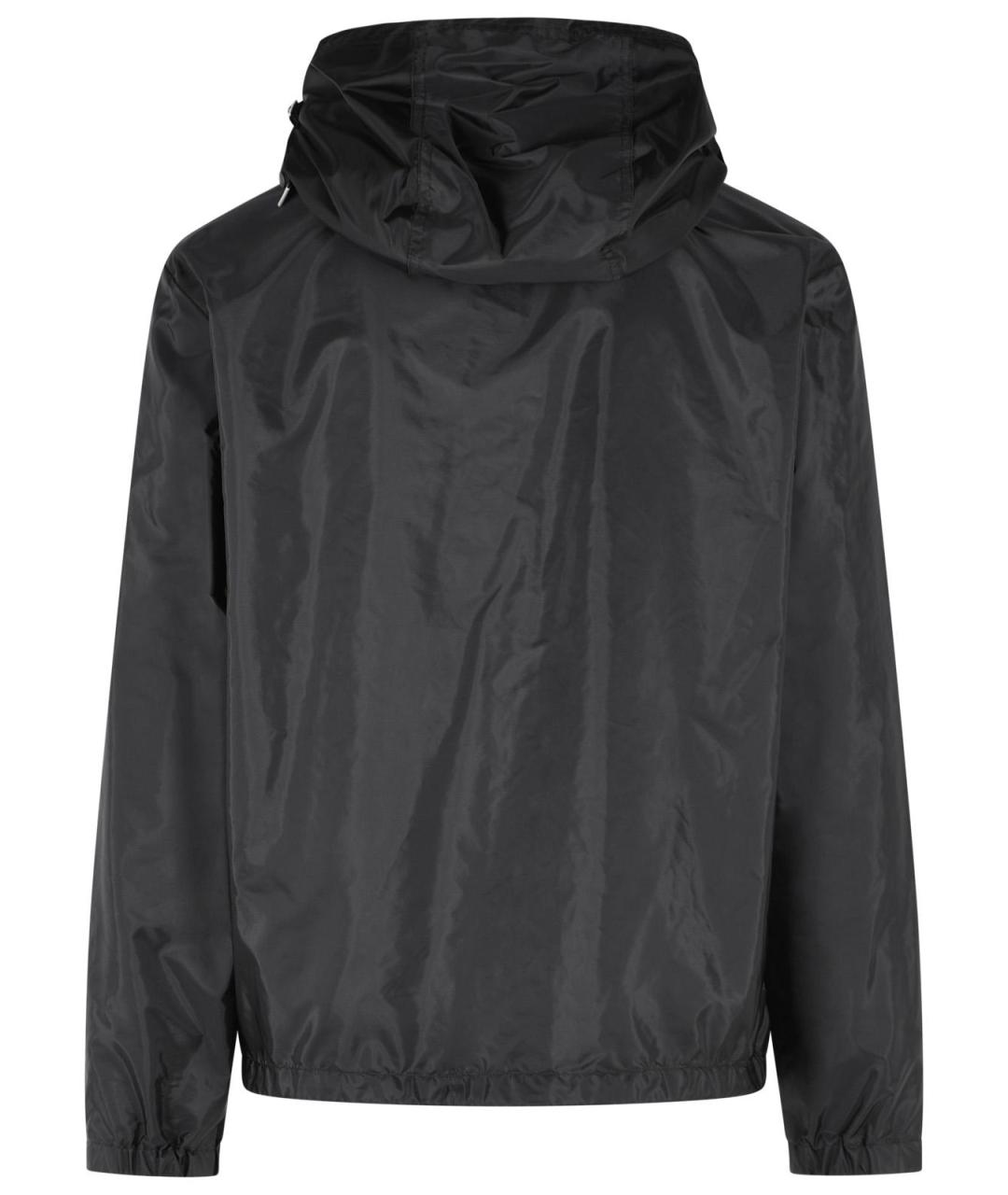 MONCLER Черная полиамидовая куртка, фото 3