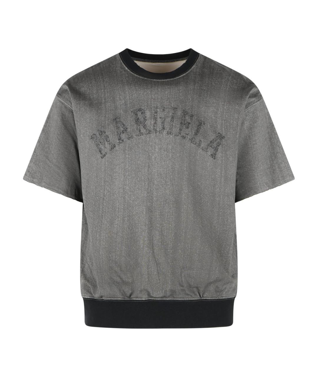 MAISON MARGIELA Серая футболка, фото 1