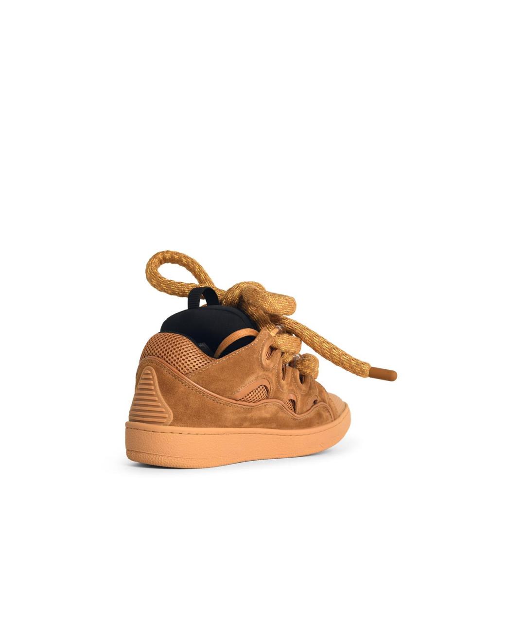 LANVIN Замшевые низкие кроссовки / кеды, фото 3