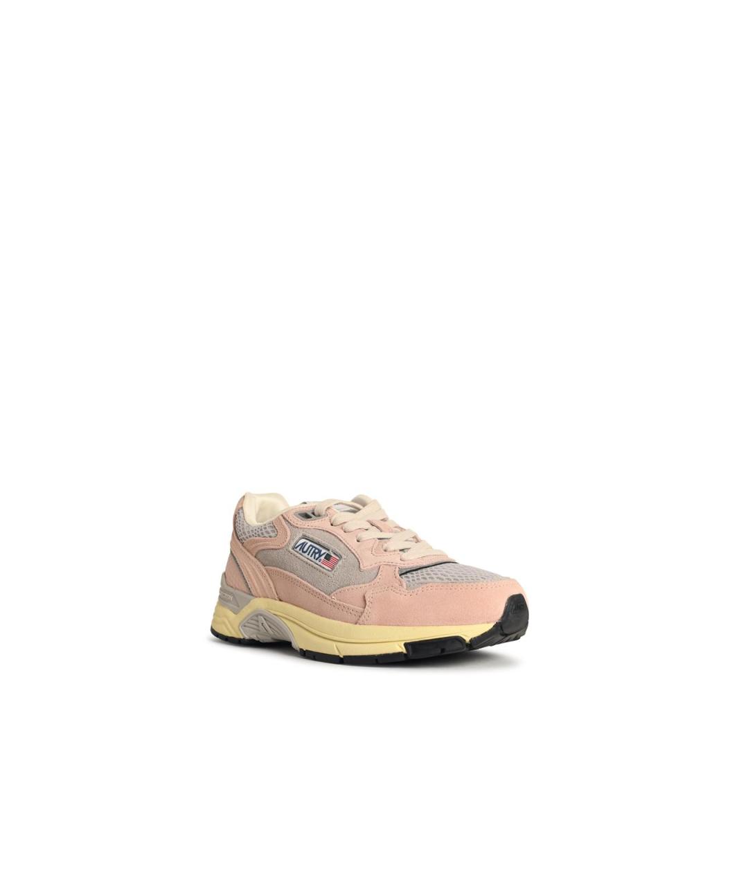 AUTRY Розовые замшевые кроссовки, фото 2