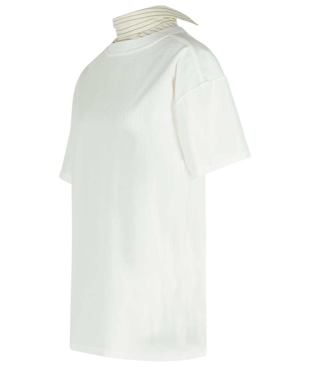 MAISON MARGIELA Белая хлопковая рубашка, фото 2