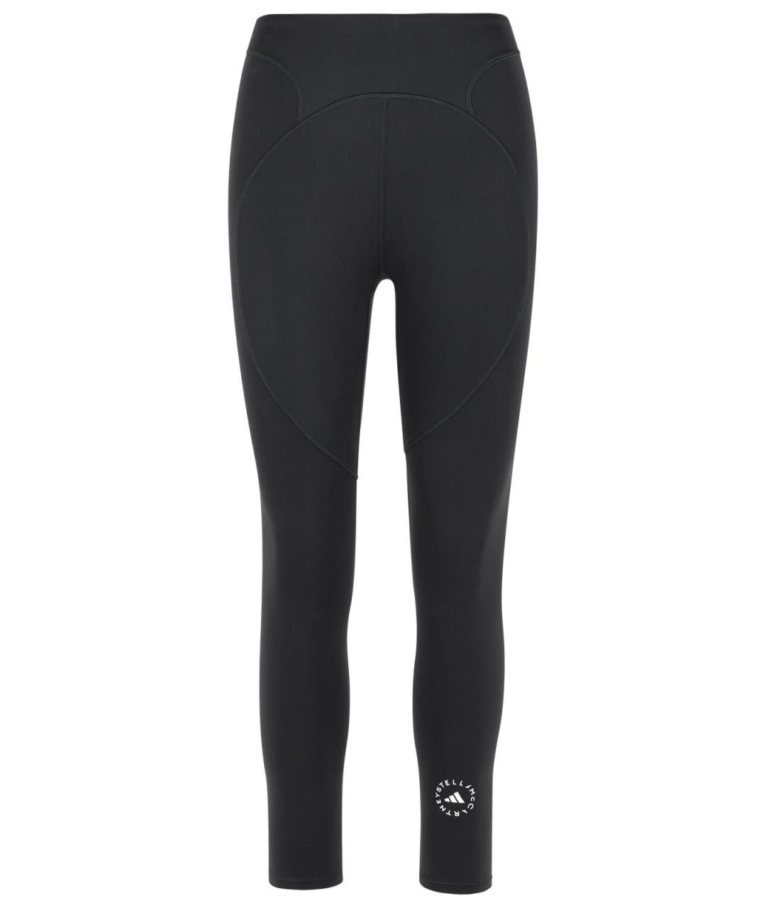 ADIDAS BY STELLA MCCARTNEY Черные полиамидовые леггинсы и велосипедки, фото 1