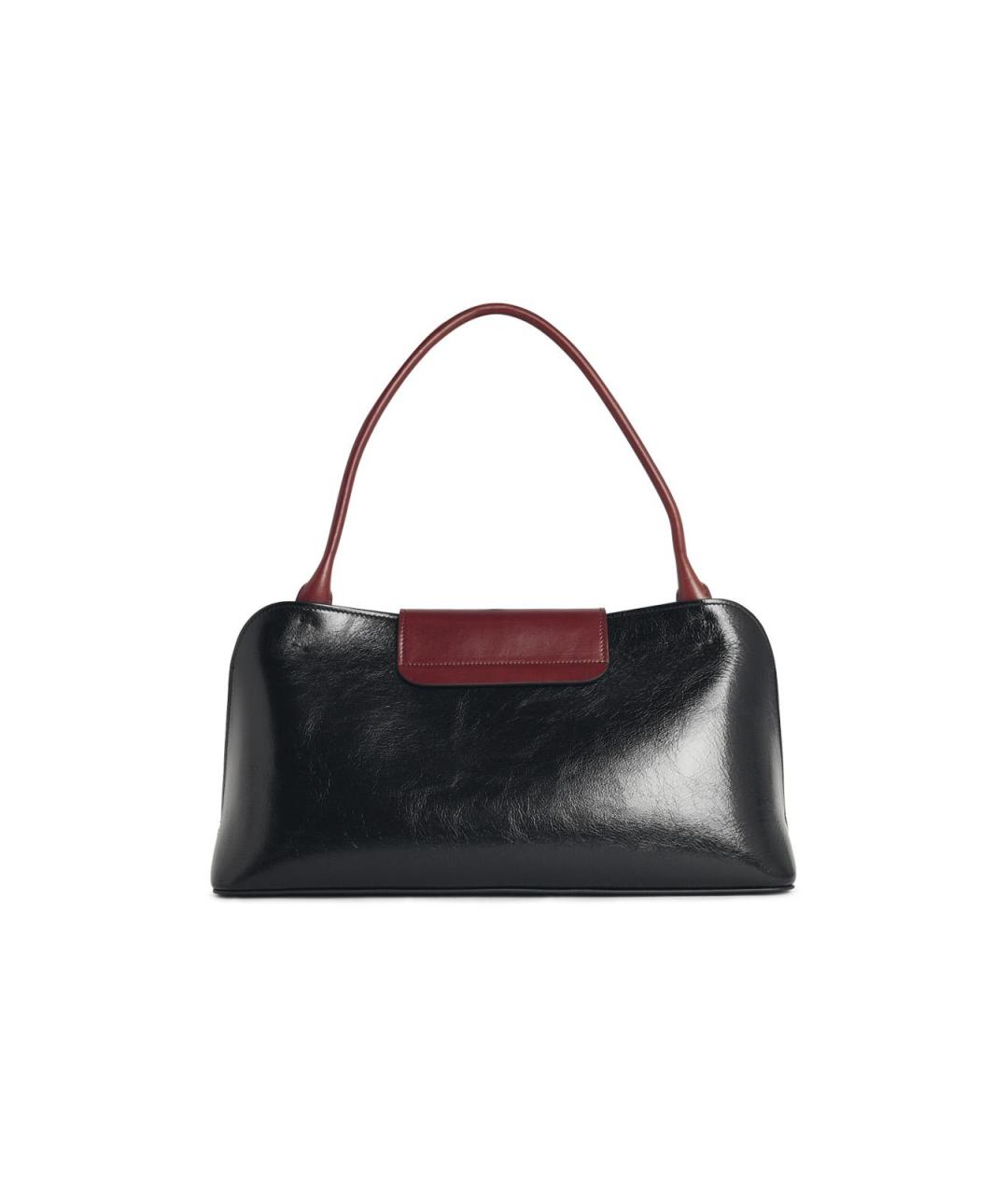 VERSACE Черная кожаная сумка через плечо, фото 3