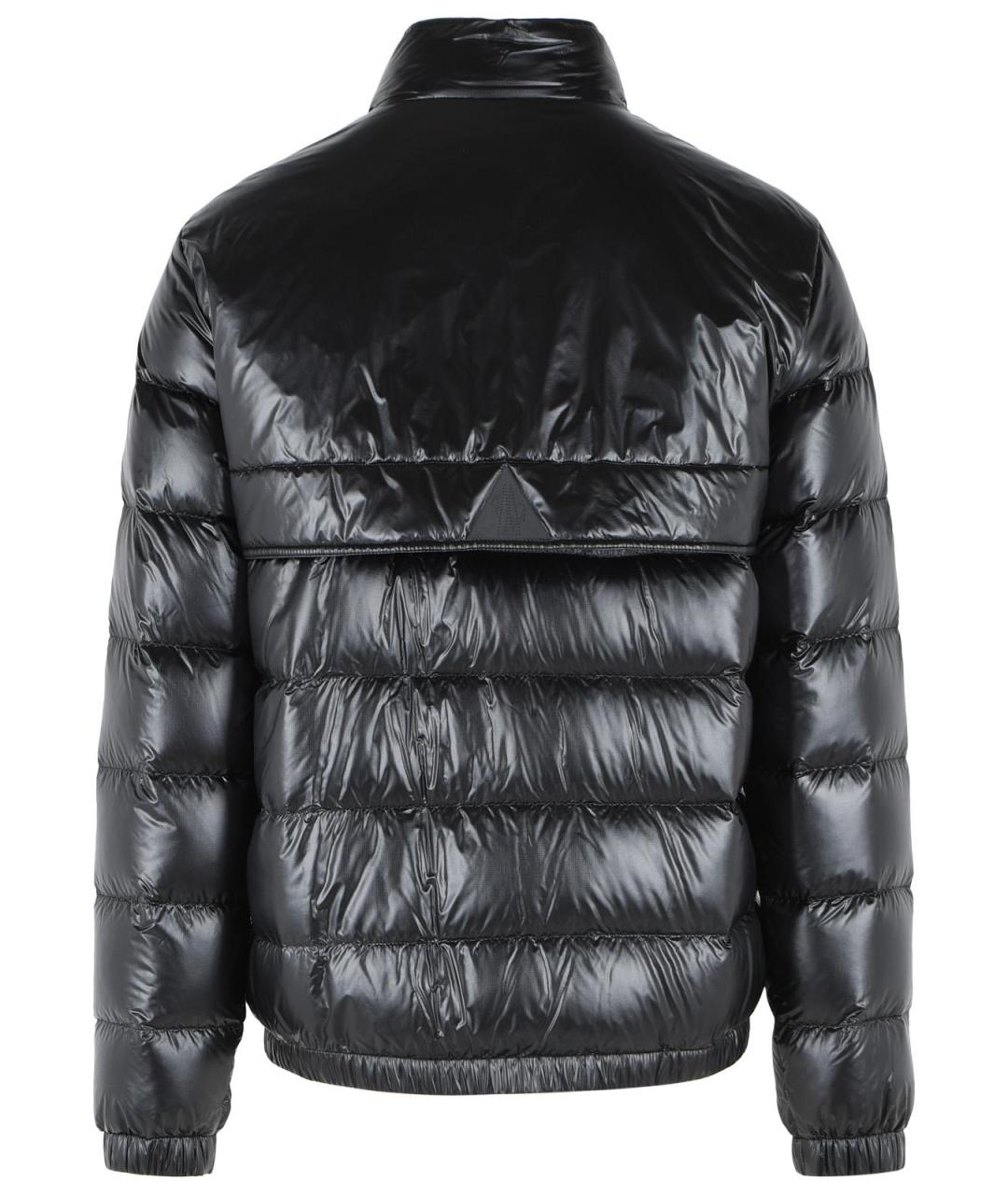 MONCLER GRENOBLE Черный полиамидовый пуховик, фото 3