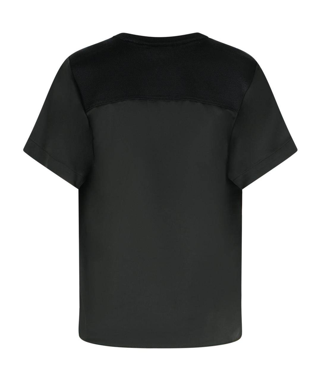 SIMKHAI Черная ацетатная блузы, фото 3