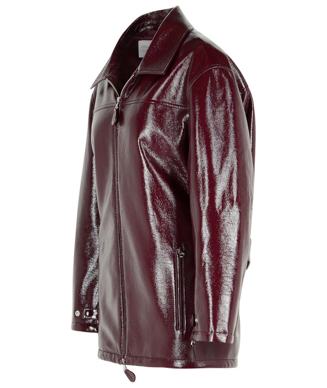 COURREGES Бордовая хлопковая куртка, фото 2