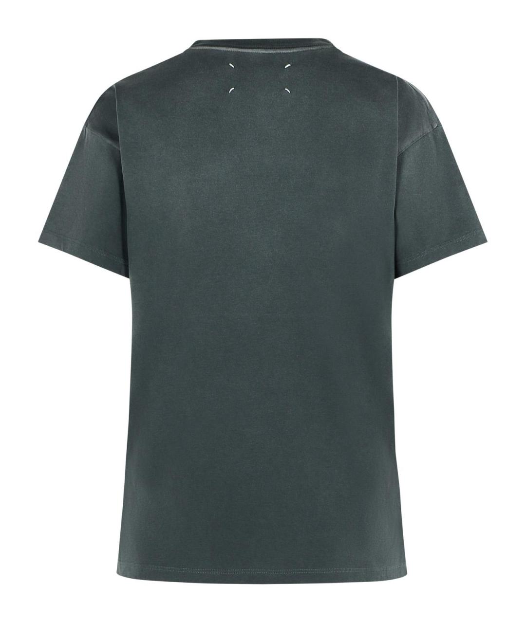 MAISON MARGIELA Хлопковая футболка, фото 3