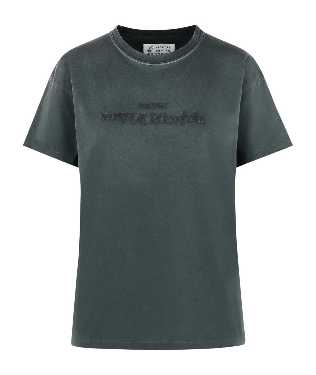 MAISON MARGIELA Хлопковая футболка, фото 1