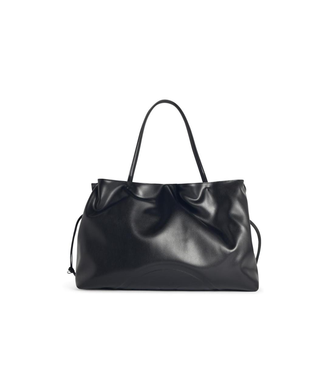 TORY BURCH Черная сумка тоут из искусственной кожи, фото 3