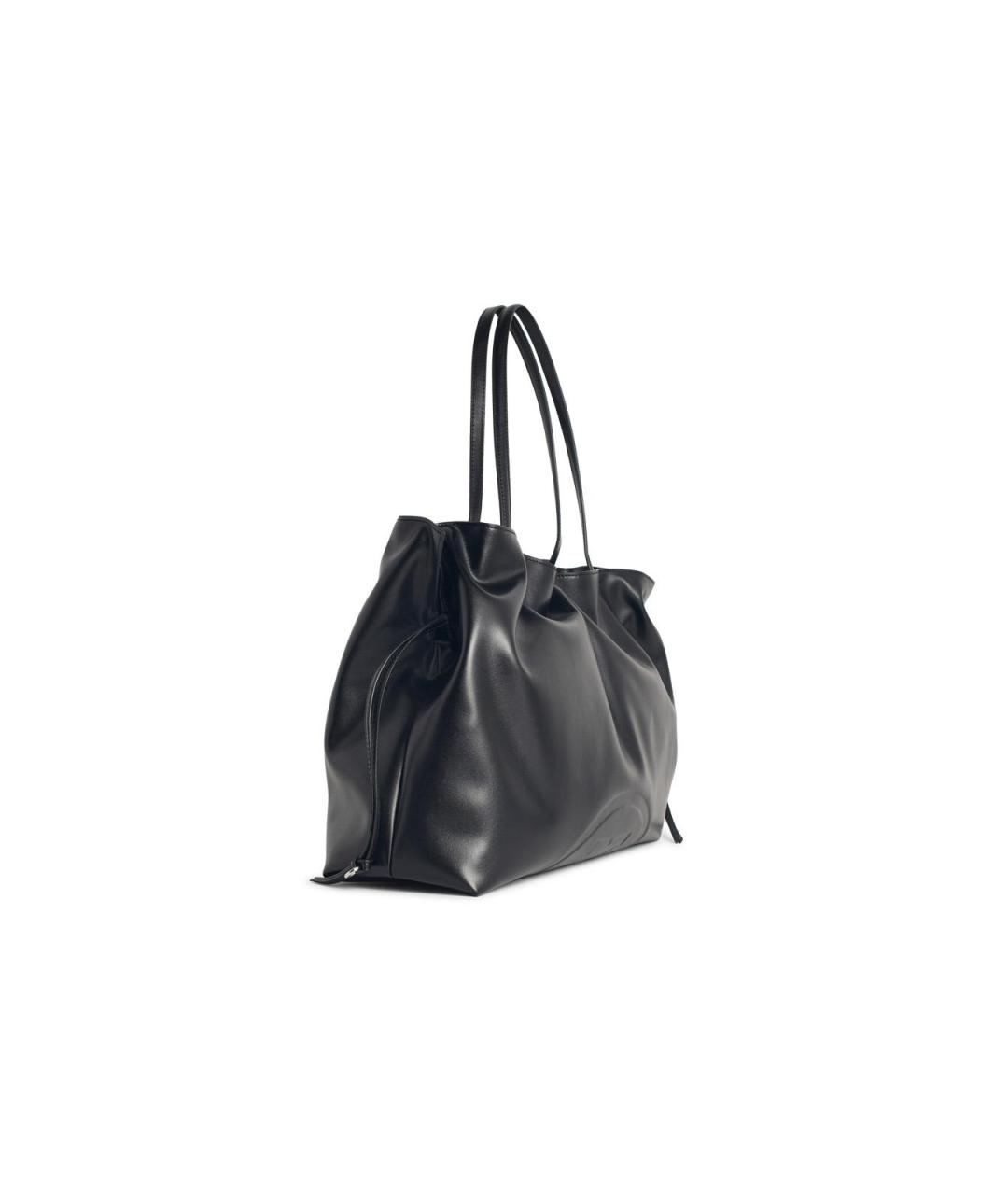 TORY BURCH Черная сумка тоут из искусственной кожи, фото 2