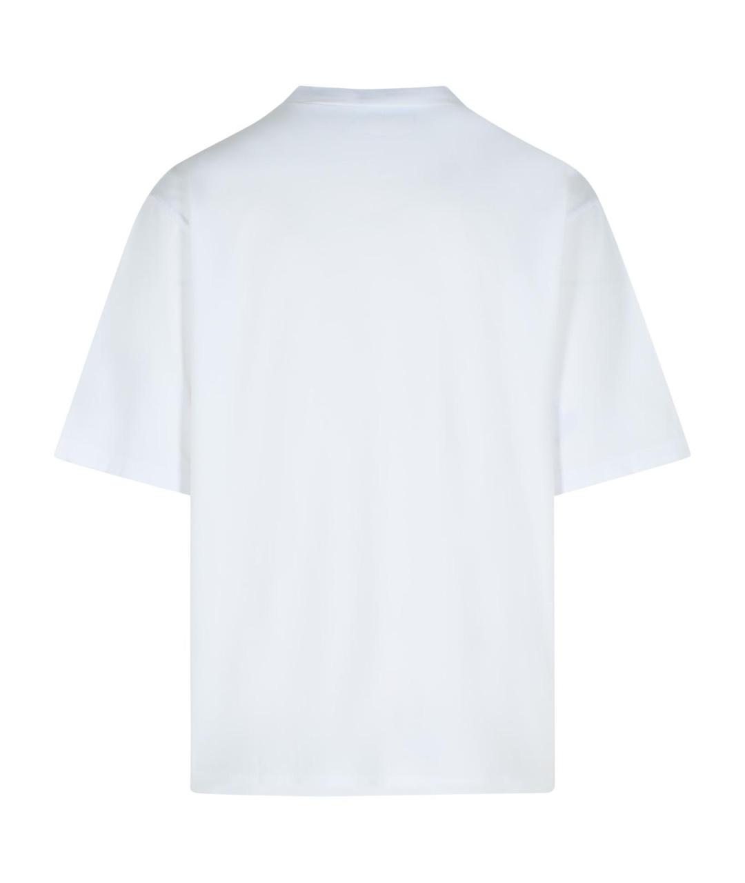 DSQUARED2 Белая хлопковая футболка, фото 3