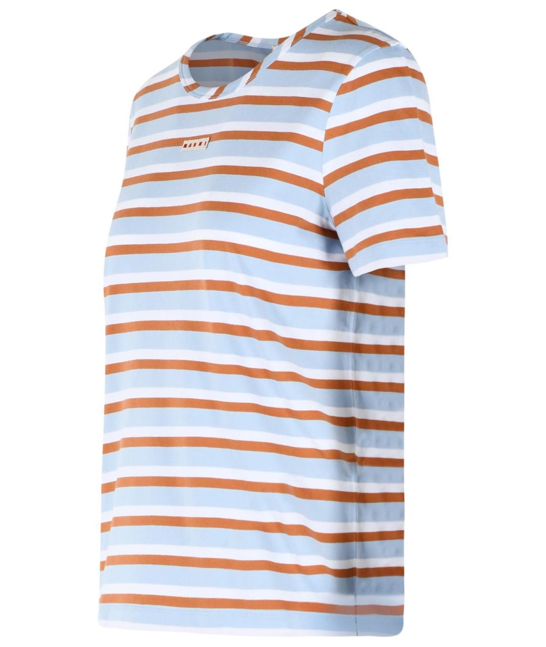 MARNI Мульти хлопковая футболка, фото 2