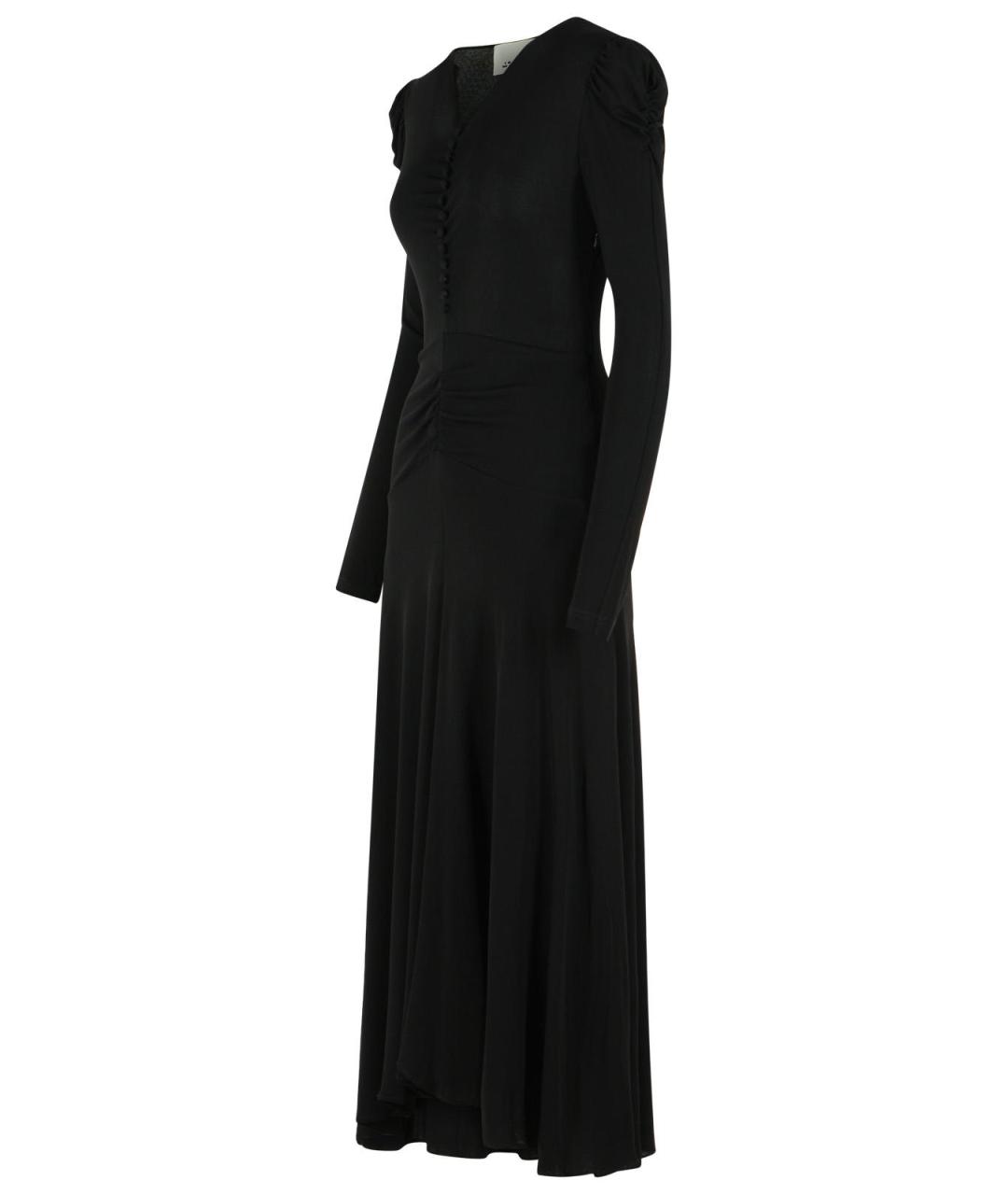 ISABEL MARANT Черное вискозное вечернее платье, фото 2