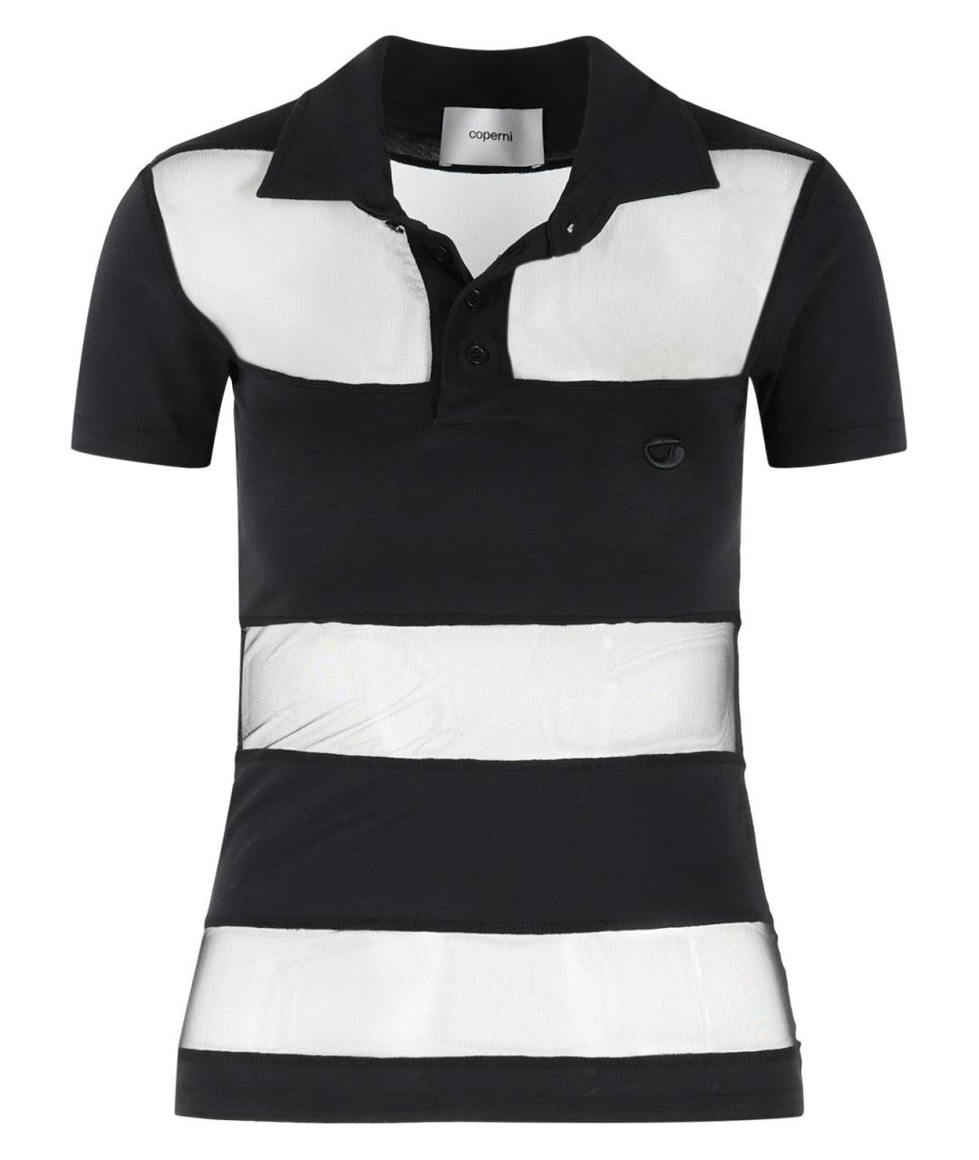 COPERNI Черная хлопковая футболка, фото 1