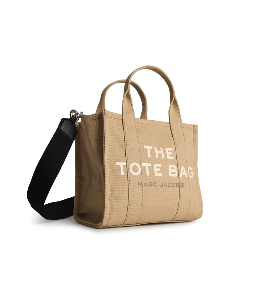 MARC JACOBS Бежевая хлопковая сумка через плечо, фото 2