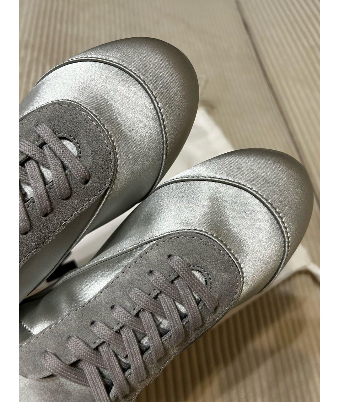 JIL SANDER Голубые кеды, фото 7