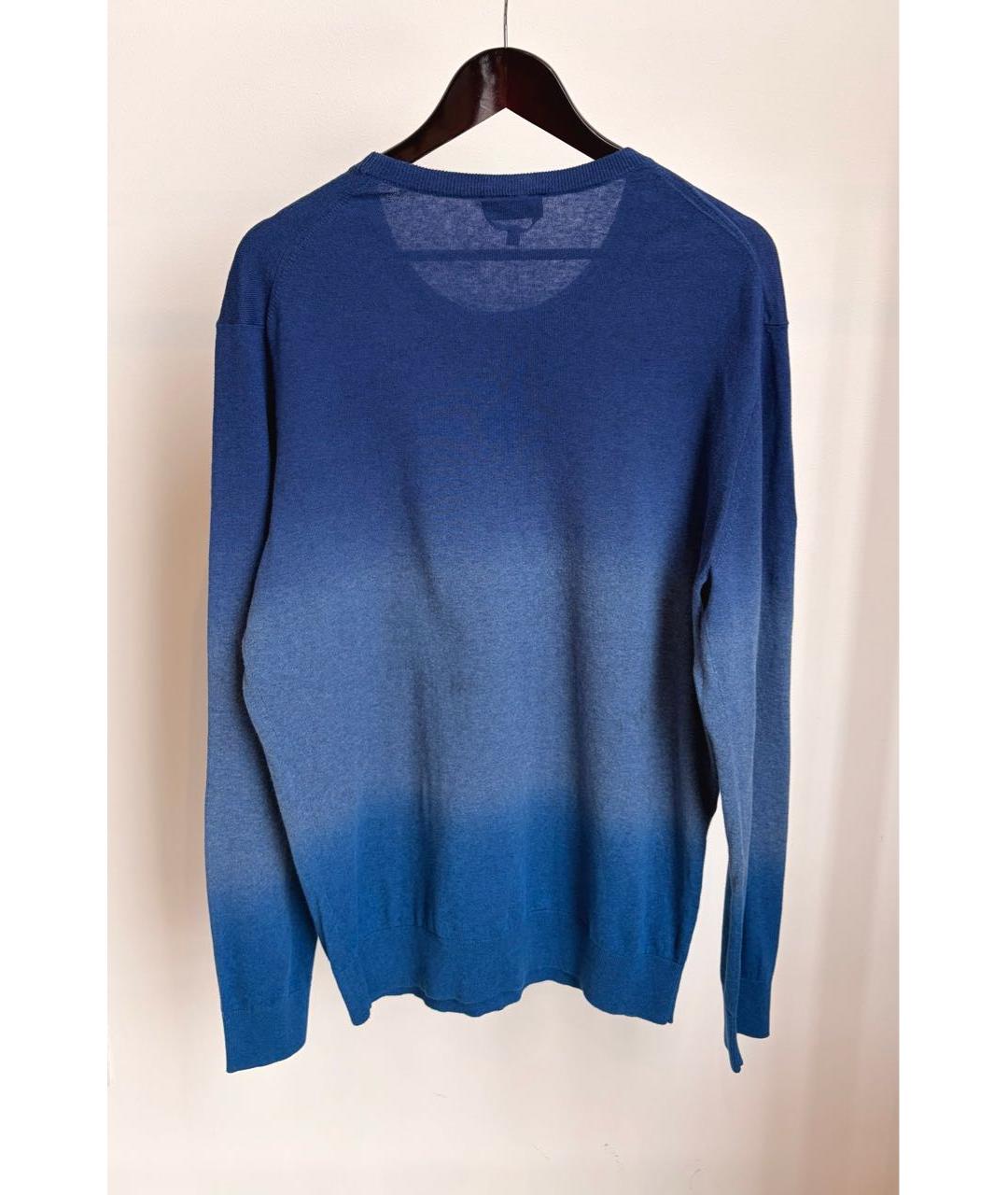A.P.C. Синий хлопковый джемпер / свитер, фото 2