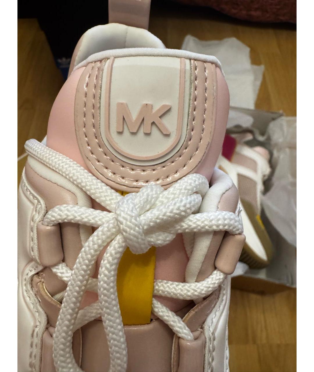 MICHAEL KORS Мульти кожаные кроссовки, фото 3