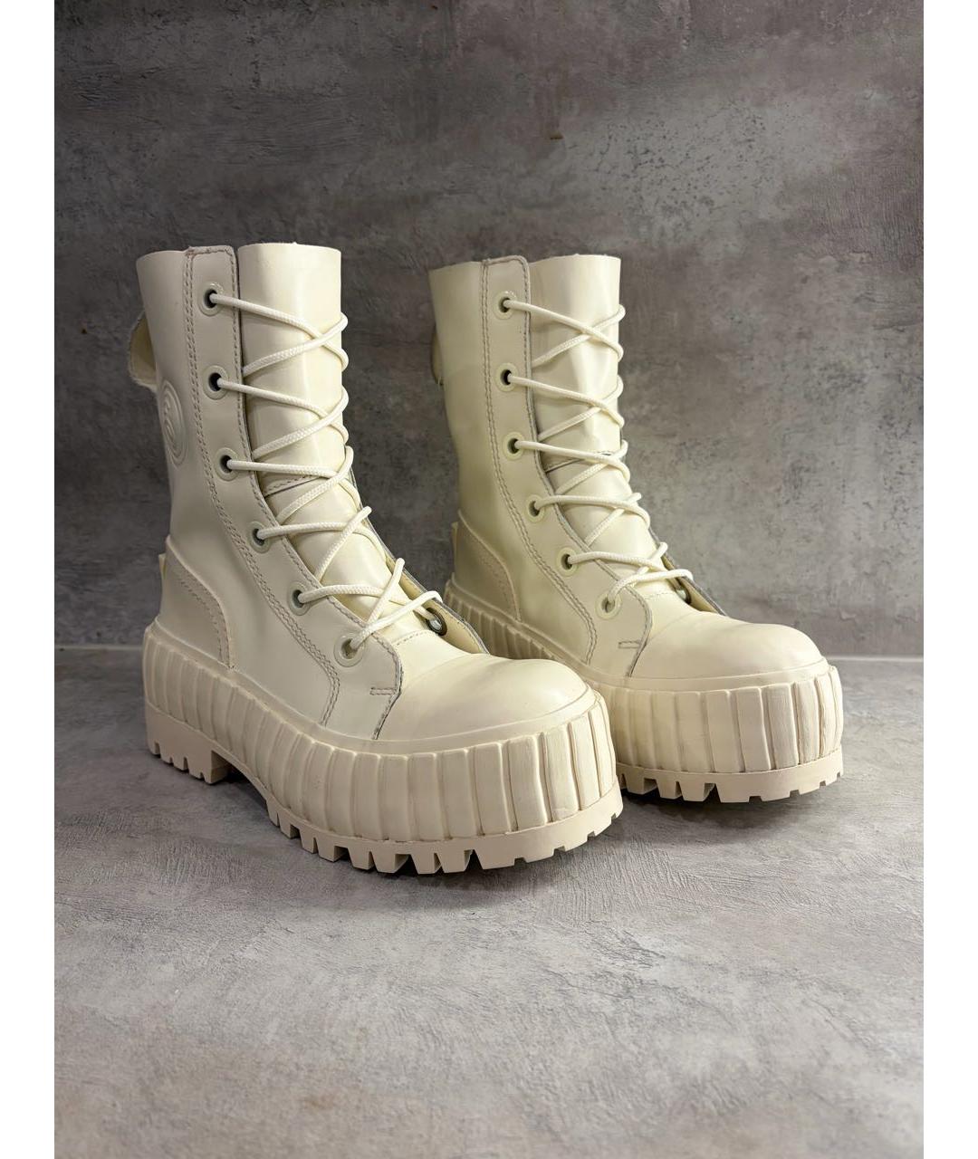 MM6 MAISON MARGIELA Кожаные ботинки, фото 2