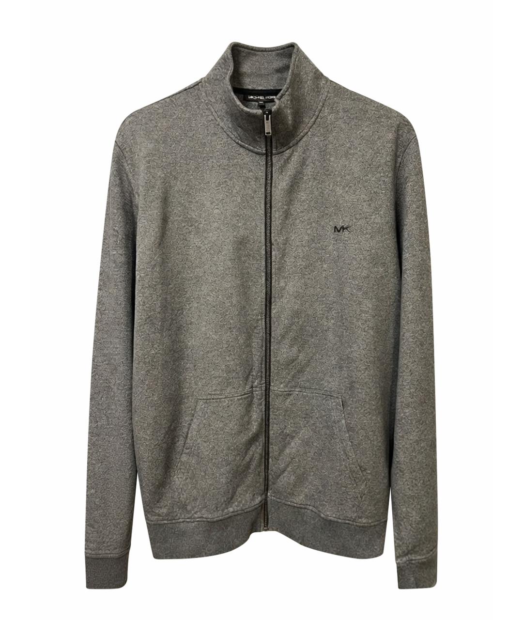 MICHAEL KORS Серый хлопко-эластановый спортивный костюм, фото 1