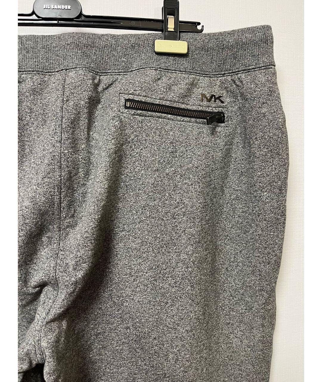 MICHAEL KORS Серый хлопко-эластановый спортивный костюм, фото 4