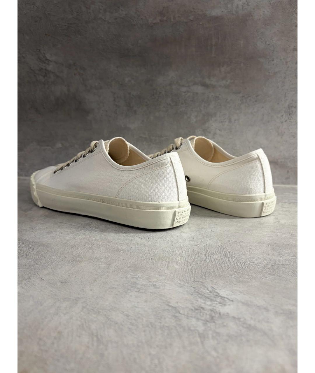 MAISON MARGIELA Белые кеды, фото 4