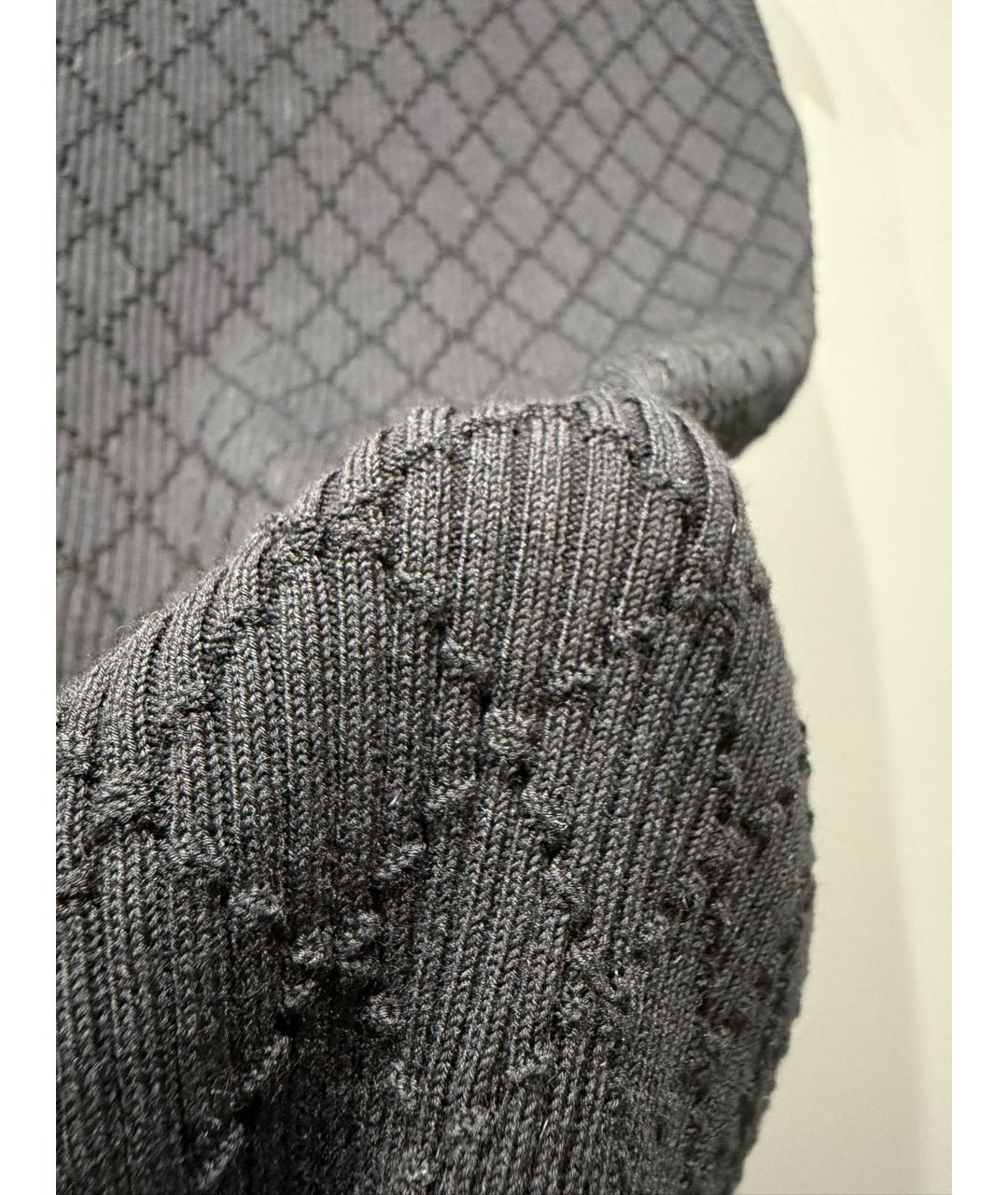 CHANEL Черная хлопковая майка, фото 5