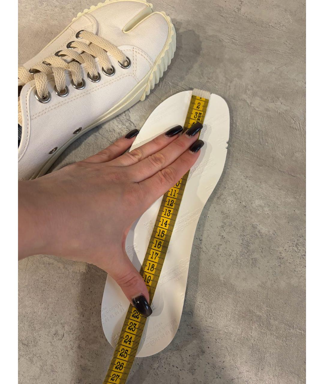 MAISON MARGIELA Белые кеды, фото 6