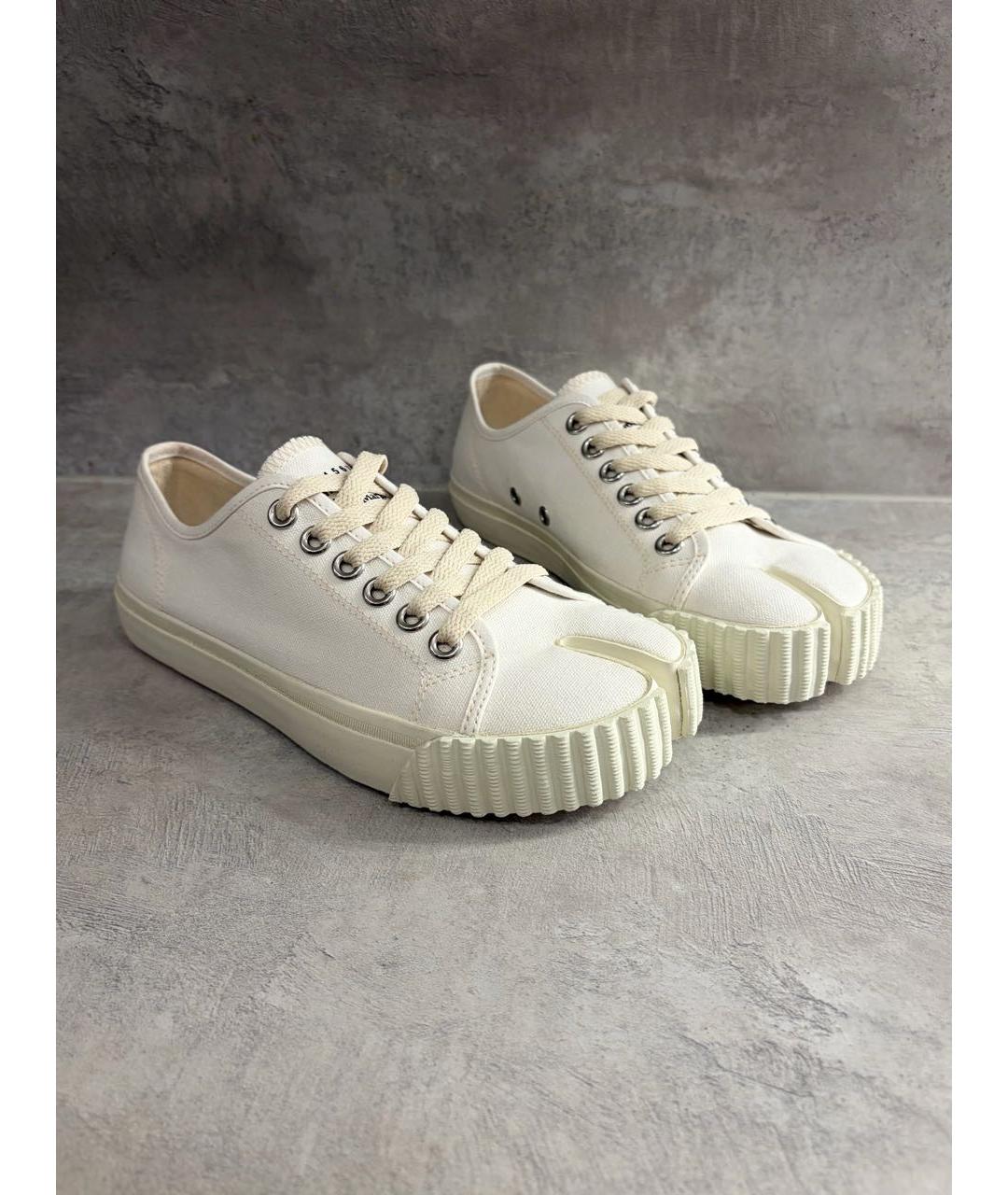 MAISON MARGIELA Белые кеды, фото 2