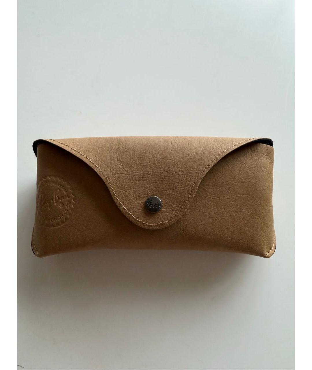 RAY BAN Серые пластиковые солнцезащитные очки, фото 5