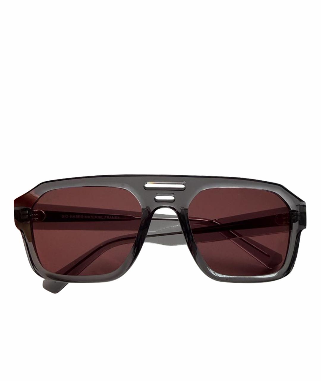 RAY BAN Серые пластиковые солнцезащитные очки, фото 1