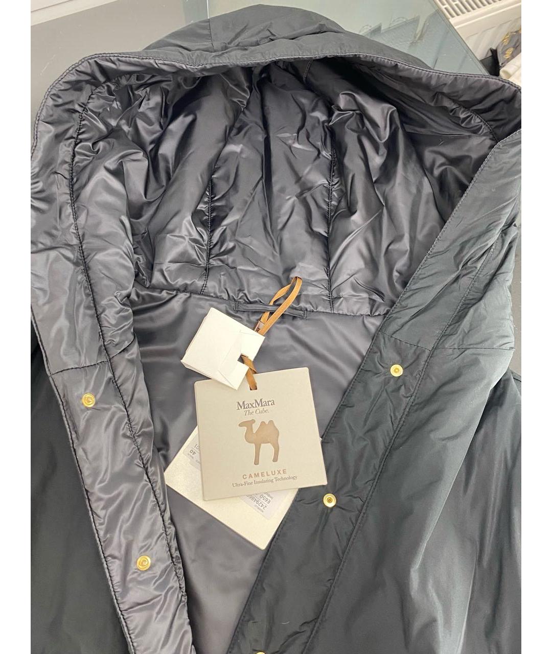 MAX MARA THE CUBE Черная куртка, фото 3