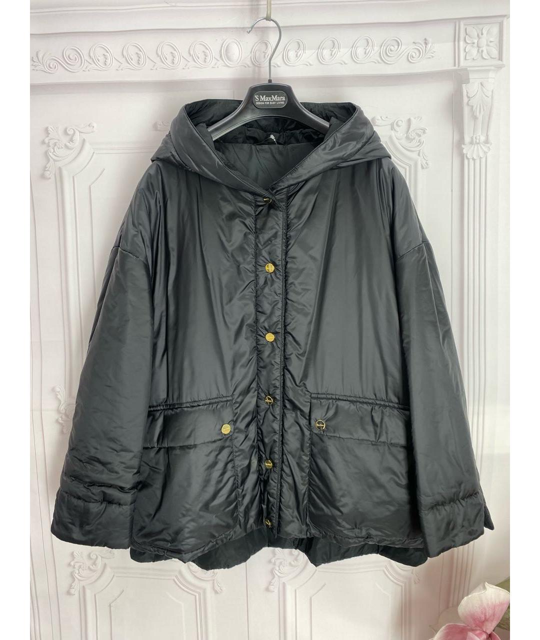 MAX MARA THE CUBE Черная куртка, фото 5