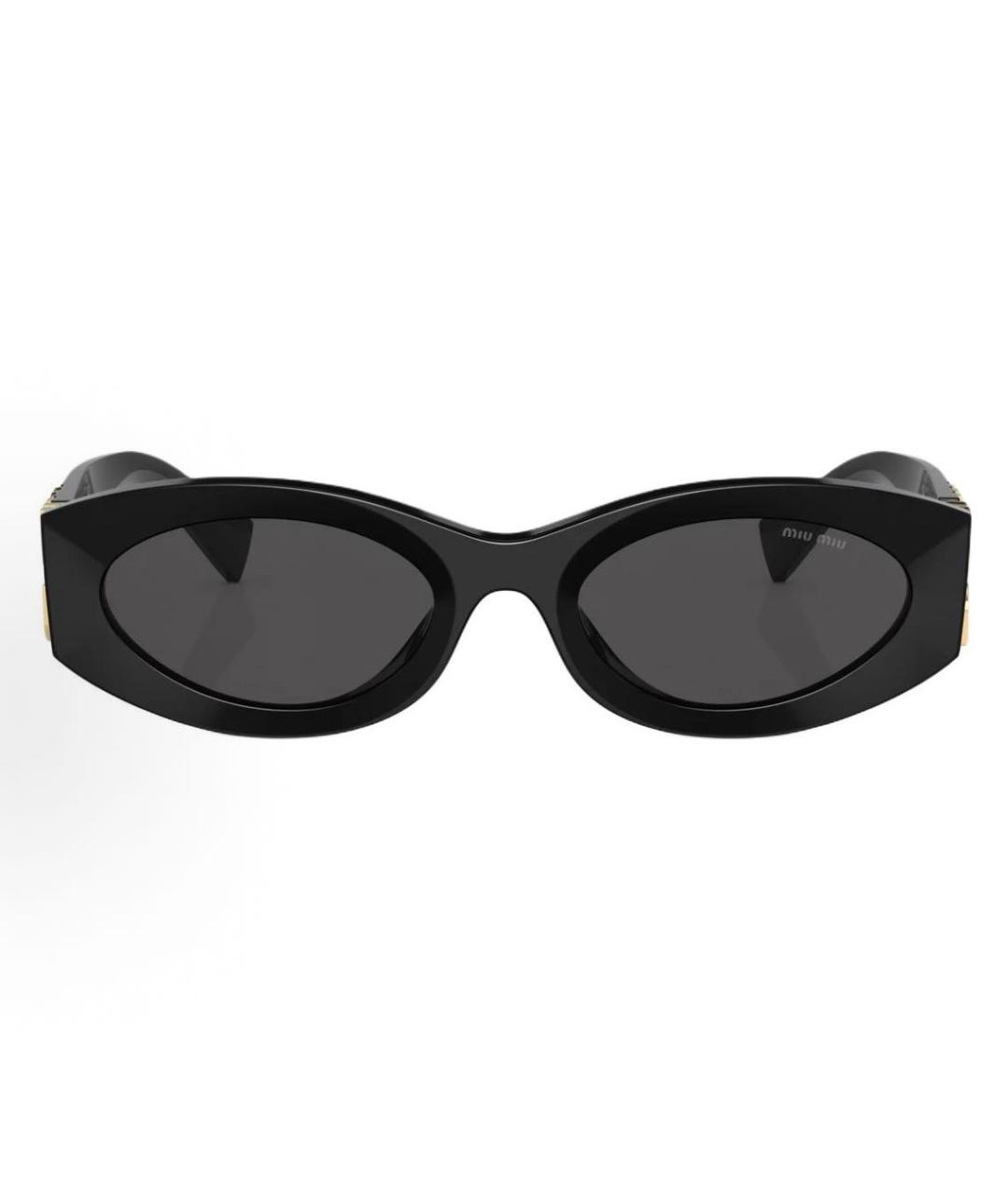 MIU MIU Черные солнцезащитные очки, фото 2