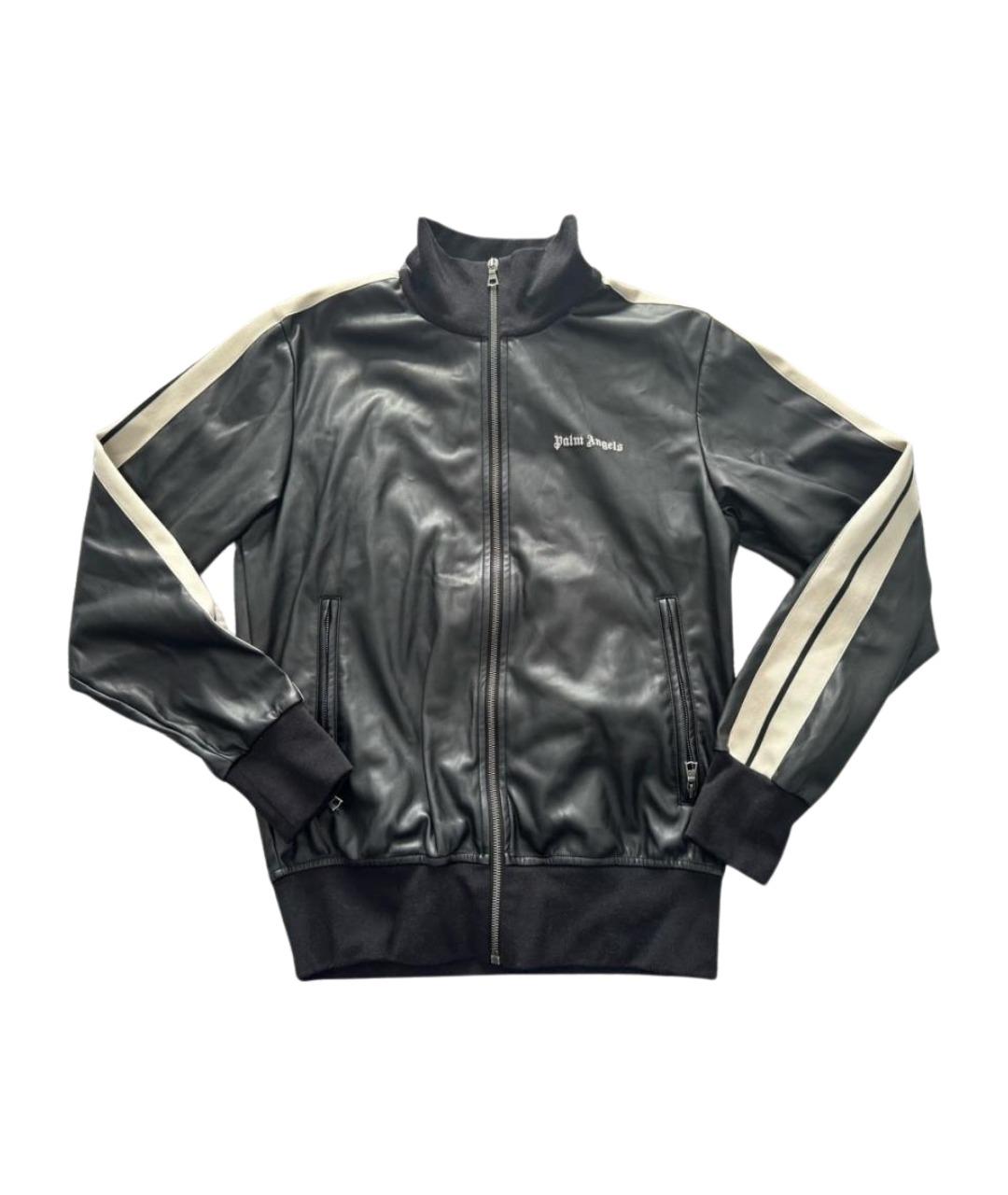 PALM ANGELS Черная полиэстеровая куртка, фото 1