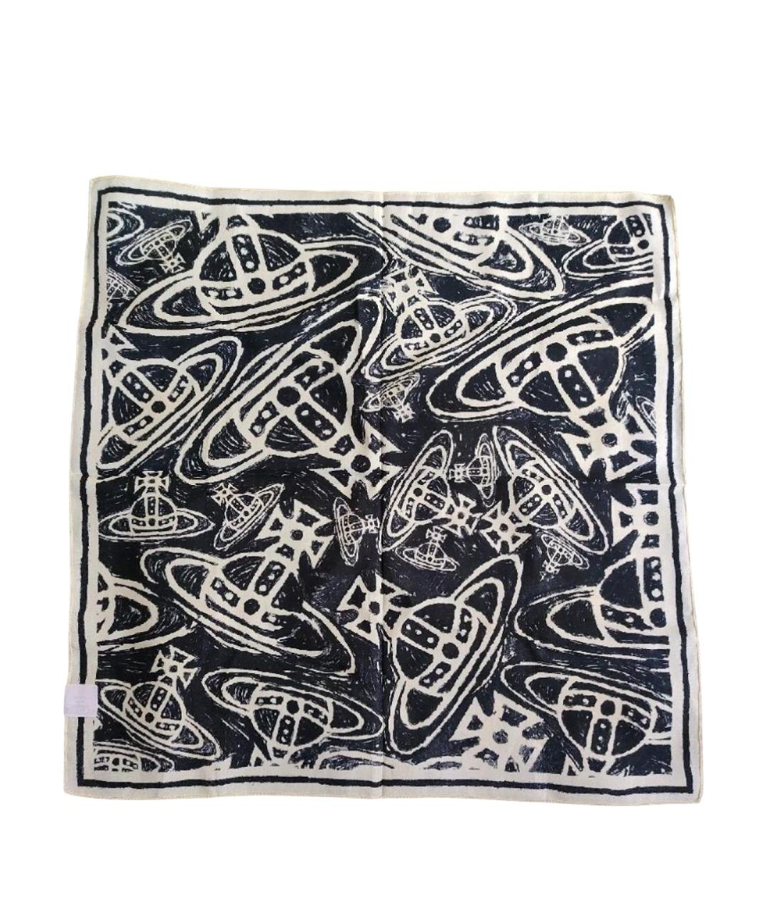 VIVIENNE WESTWOOD Бежевый хлопковый платок, фото 1