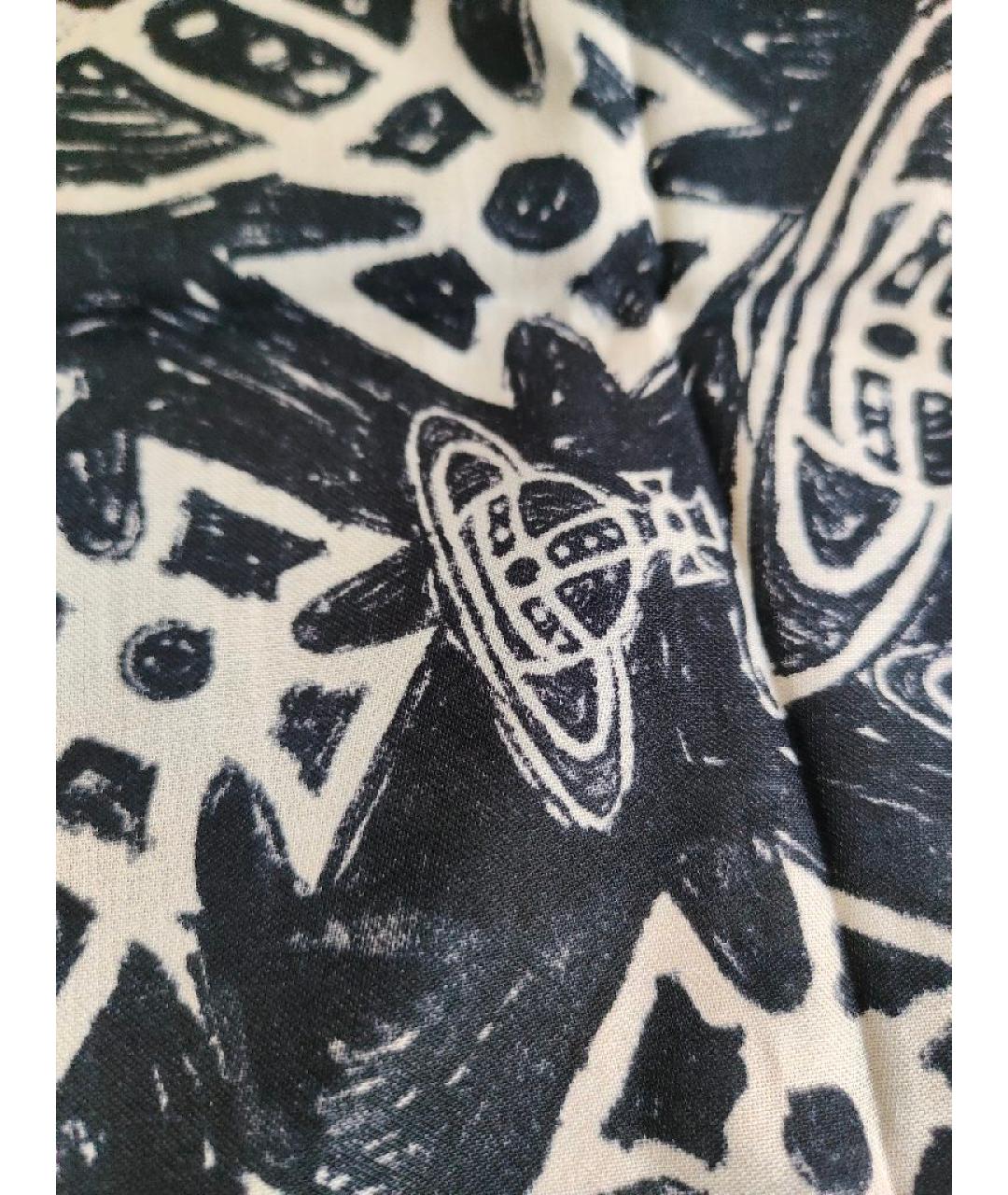 VIVIENNE WESTWOOD Бежевый хлопковый платок, фото 2