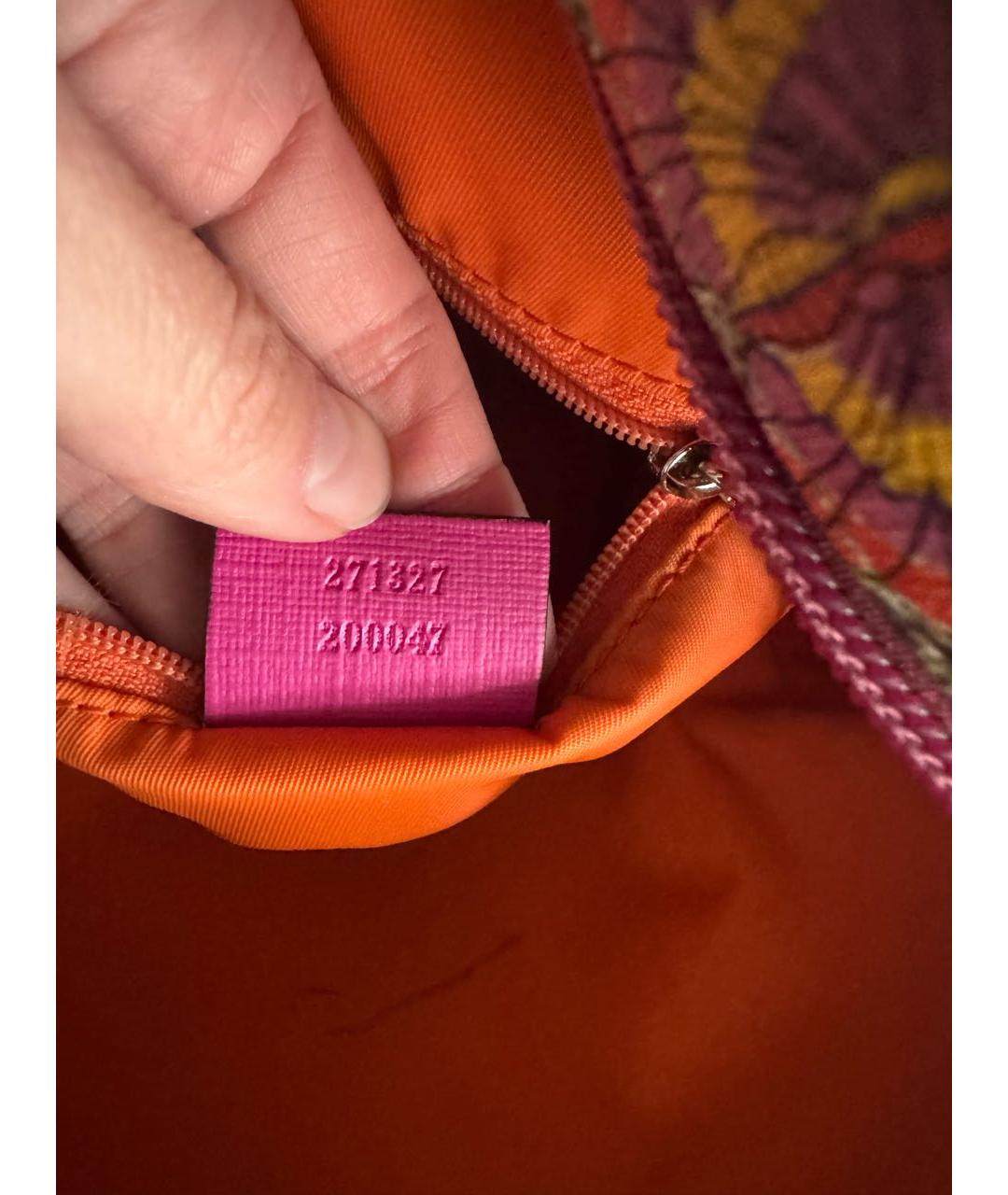 GUCCI Розовый кожаный рюкзак, фото 5