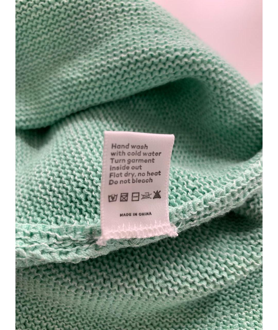 CULT GAIA Зеленый хлопко-эластановый костюм с юбками, фото 7