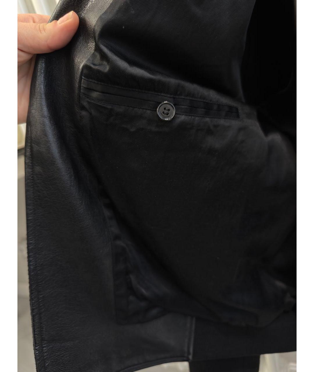 SAINT LAURENT Черная шерстяная куртка, фото 4