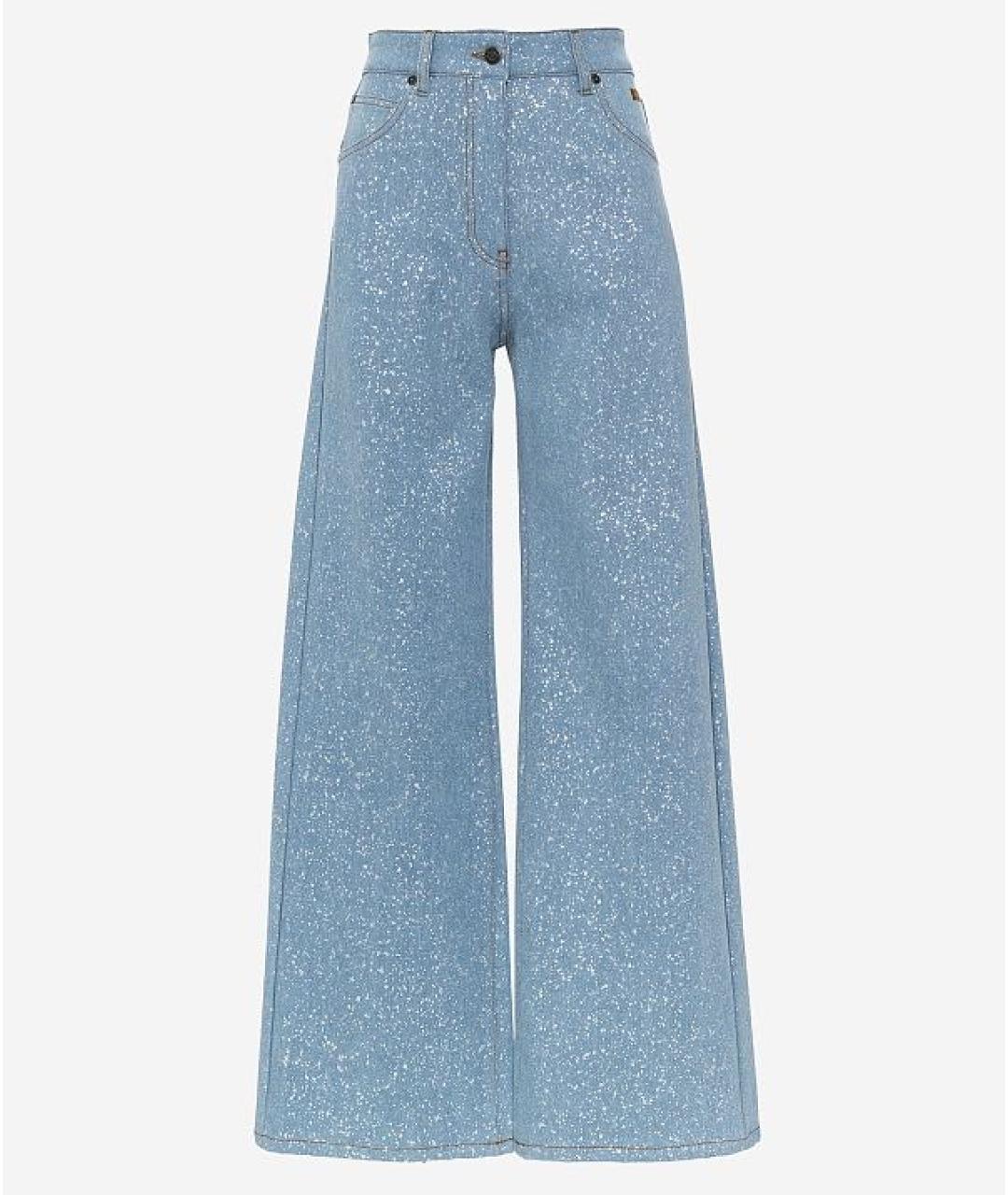 MSGM Голубые джинсы клеш, фото 3