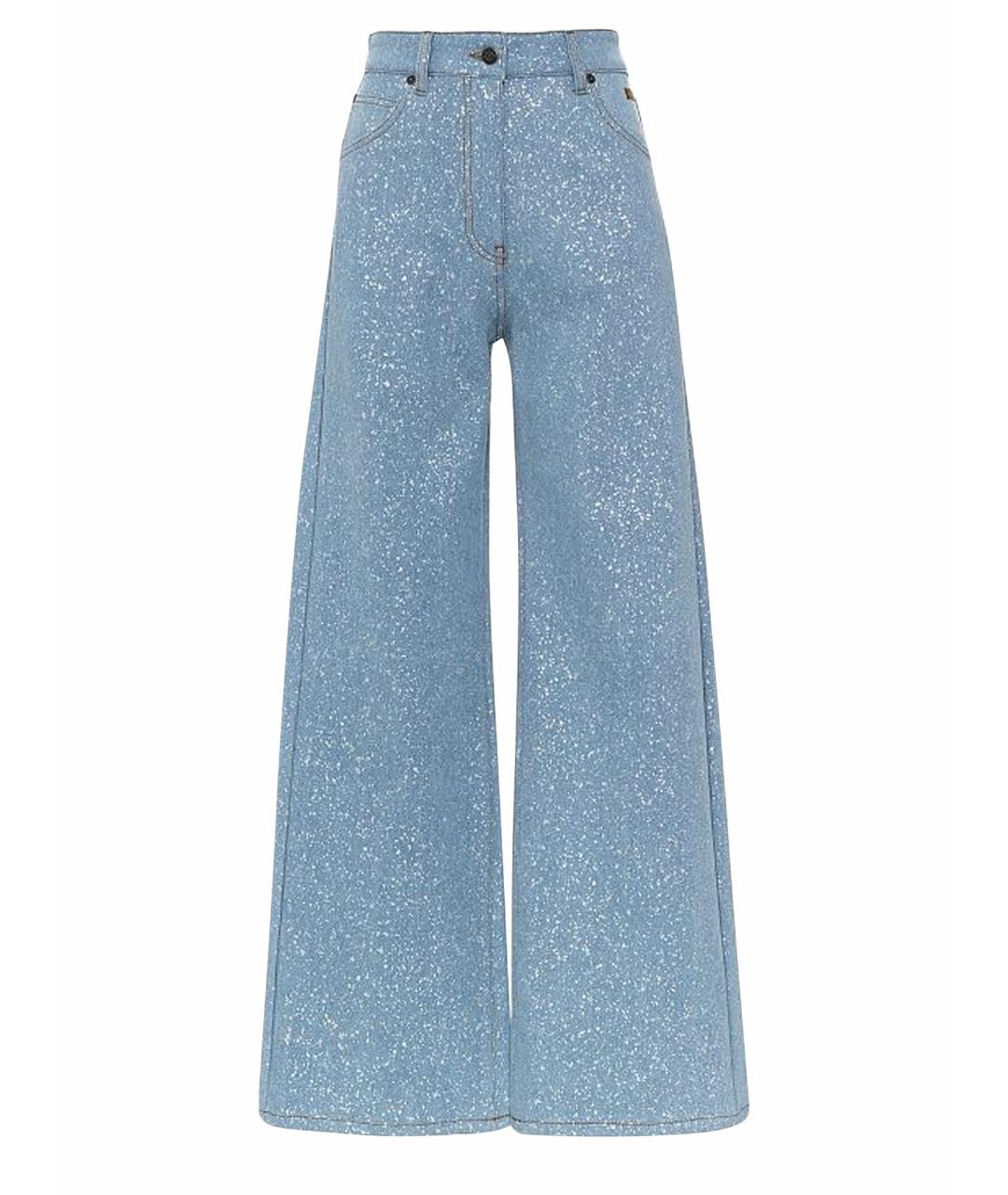 MSGM Голубые джинсы клеш, фото 1