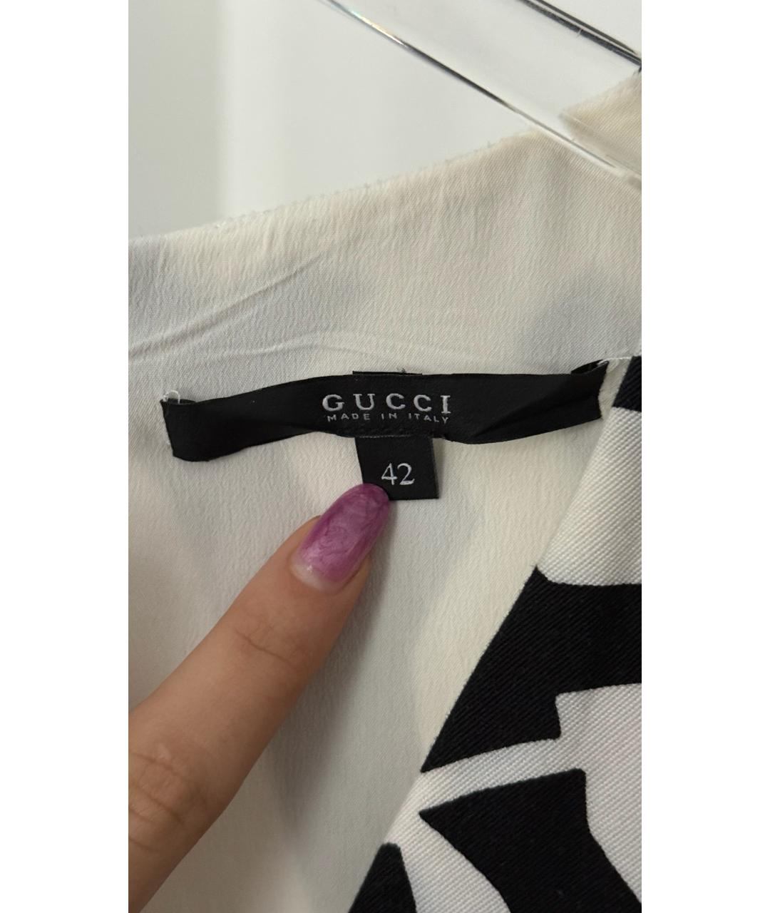 GUCCI Белое вечернее платье, фото 5