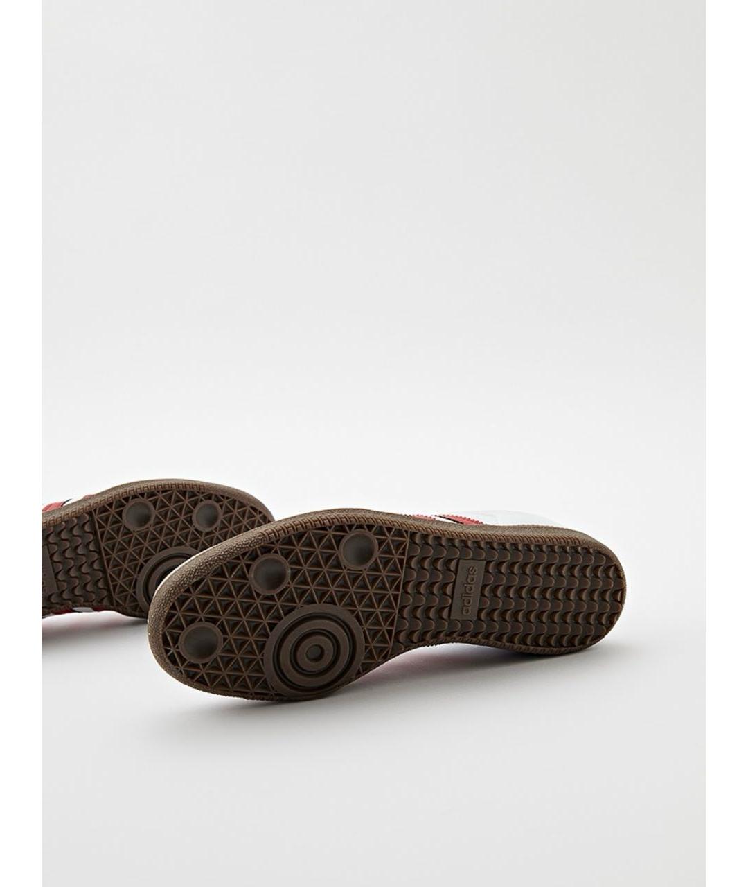 ADIDAS Белые кожаные кеды, фото 5