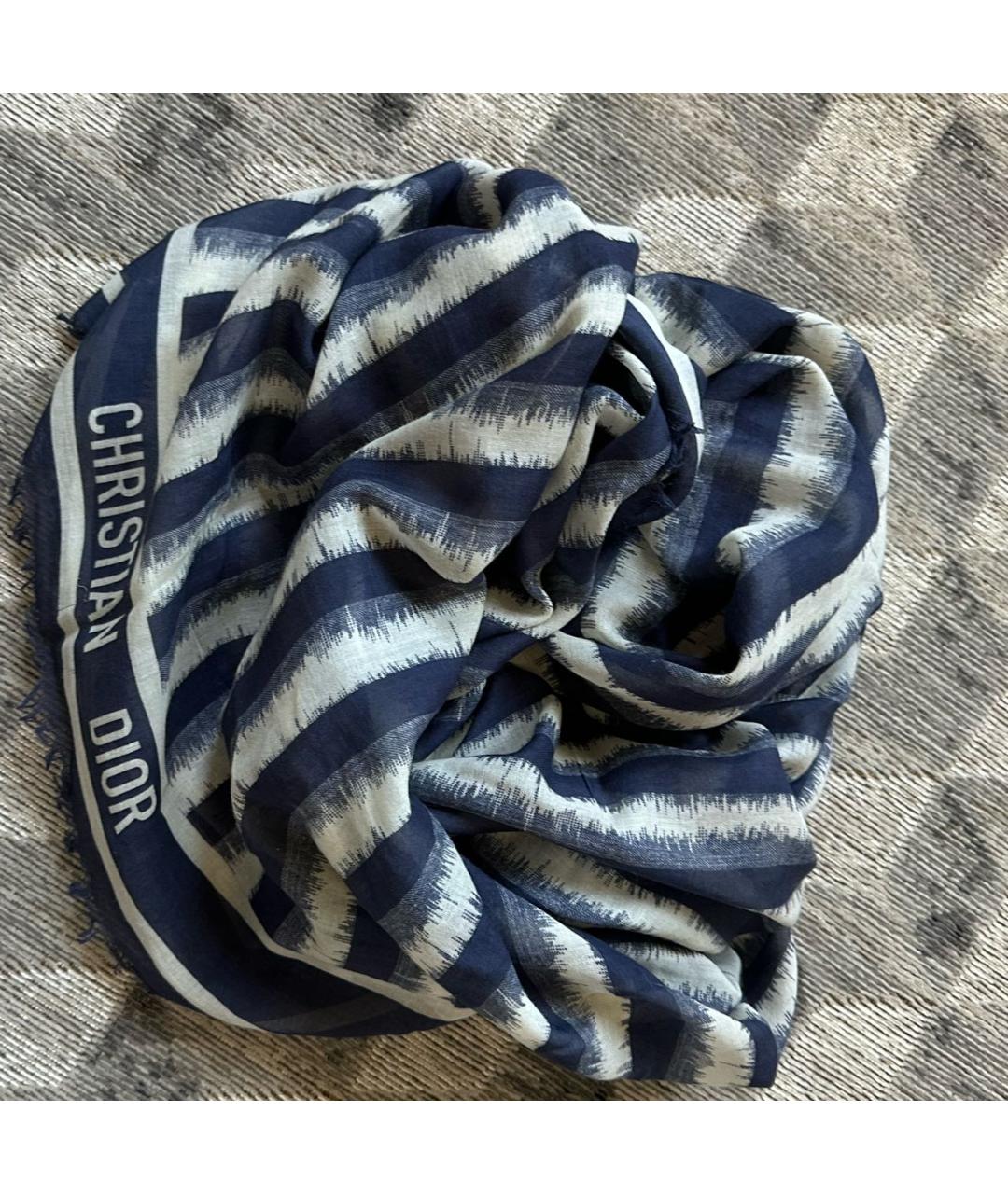 CHRISTIAN DIOR Хлопковый платок, фото 5